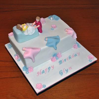 Midwife Cake - Cake by Sylvania Cakes - Exeter