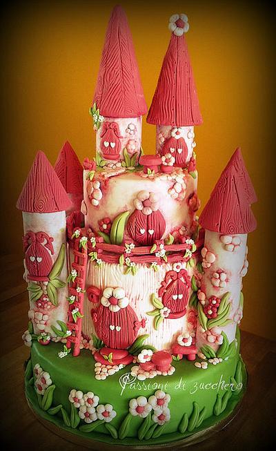 fairy castle - Cake by passioni di zucchero
