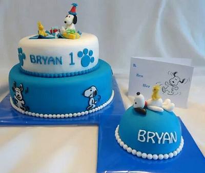 Snoopy cake - Cake by Droomtaartjes