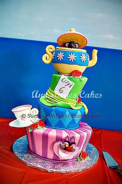 Lily's Tea party - Cake by Ann-Marie Youngblood