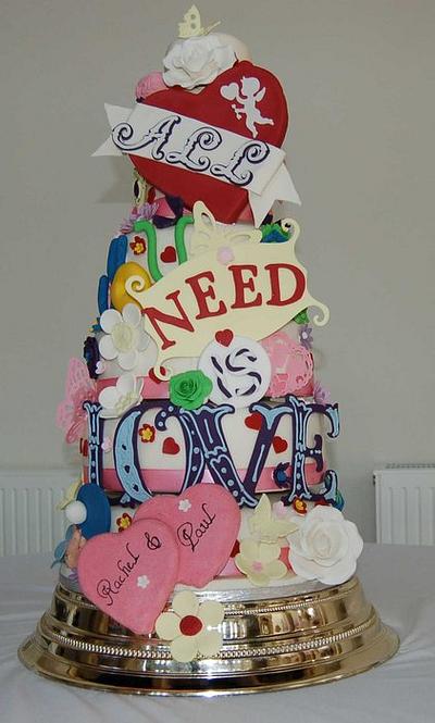 All You Need is Love - Cake by Nadine Wilson