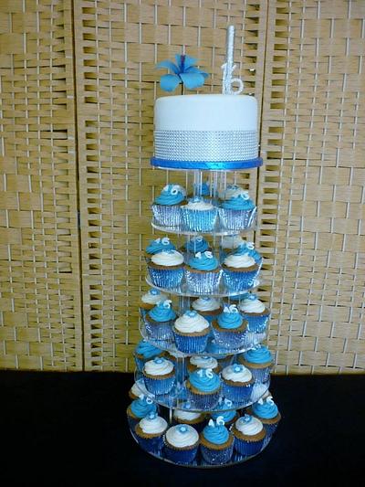 Cupcake tower - Cake by Debbie @ Lets Party 4 u Cake Design
