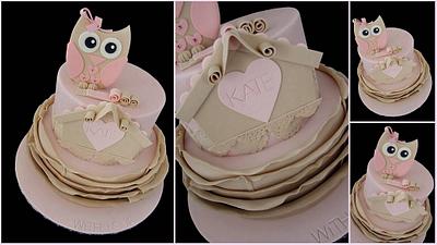 Baby Owl Cake - Cake by Veronika