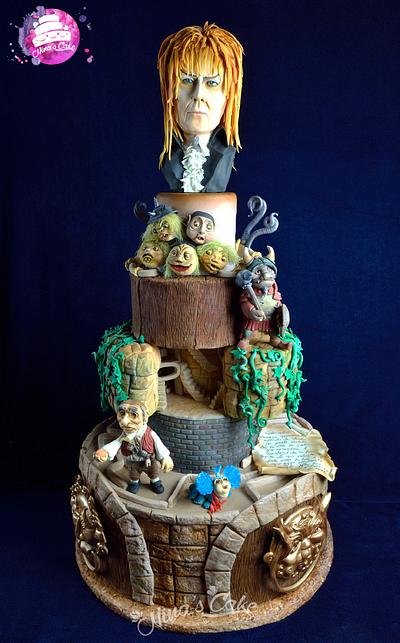 Labyrinth Inspiration  - Cake by Anna Piscitelli