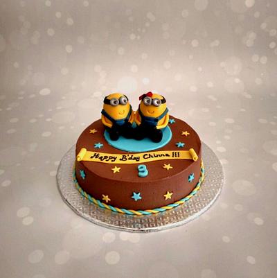 Minion cake  - Cake by Rebecca29