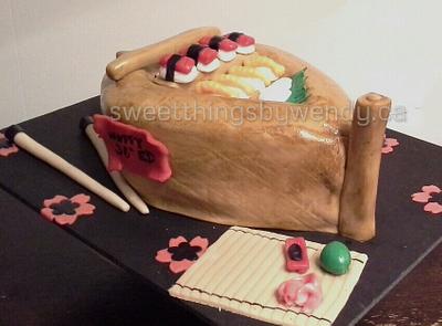 sushi boat cake - Cake by sweetthingsbywendy
