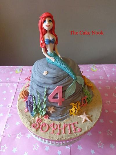 The Little Mermaid Cake - Cake by Zoe White