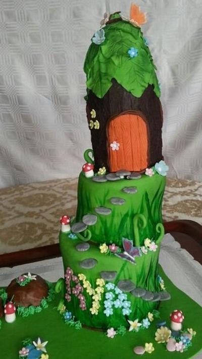 la maison de clochette - Cake by wisha's cakes