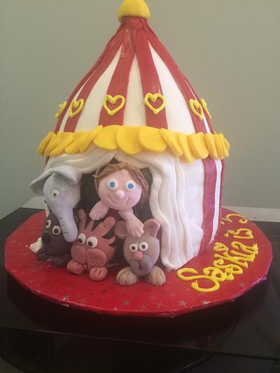 life is a circus when you are three! - Cake by bvg