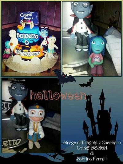 Torta Halloween Casper's scare school  - Cake by Sabrina Ferretti