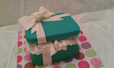 open top present cake  - Cake by Treat Sensation