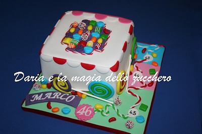 candy crash cake - Cake by Daria Albanese
