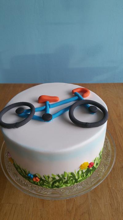 Bicycle - Cake by Simone van der Meer