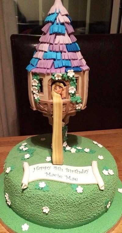 Tangled tower - Cake by Symphony in Sugar