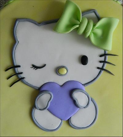 Hello Kitty  - Cake by GigiZe
