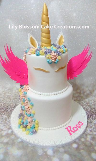 Magical Unicorn - Cake by Lily Blossom Cake Creations