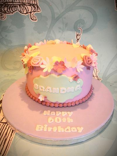 flowers for grandma - Cake by Cakes galore at 24