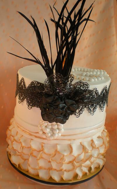 20'S Flapper - Cake by Sugarart Cakes