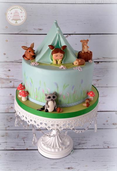 Woodland Campout - Cake by Sugarpatch Cakes