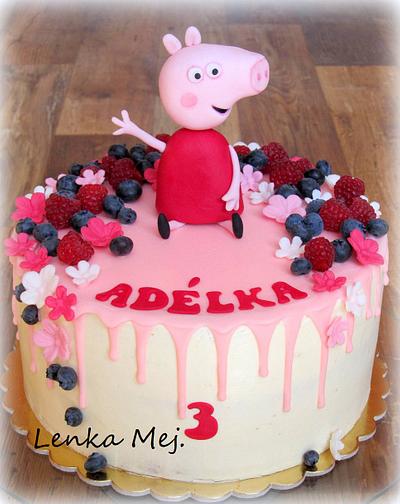 Peppa Pig - Cake by Lenka