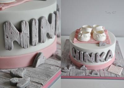 Christening cake - Cake by CakesVIZ