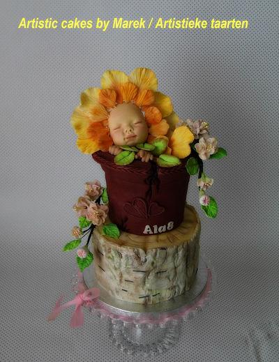Birthday cake girl - Cake by Marek