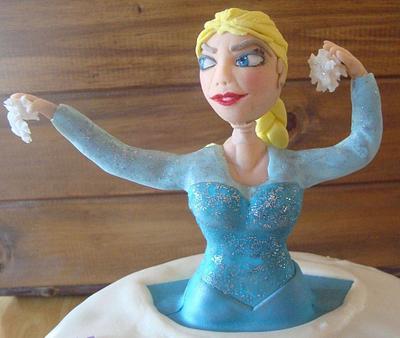 frozen elsa - Cake by Miss Dolce Cakes