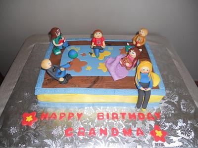 Happy Birthday , Grandma ! - Cake by Pamela Sampson Cakes