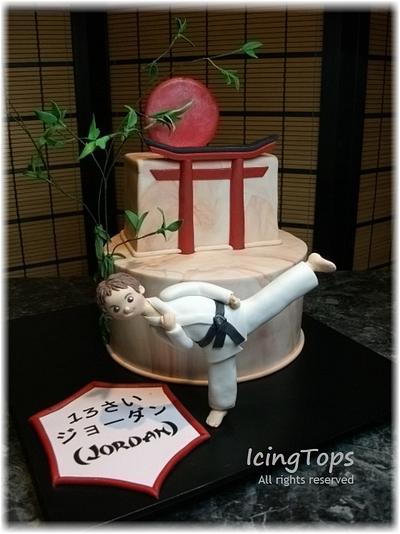 Japanese Themed Cake - Cake by IcingTops