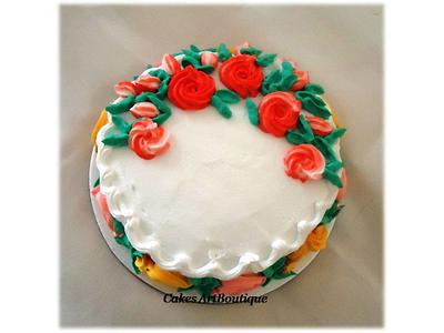 An Anniversary Cake  - Cake by Cakes Art Boutique
