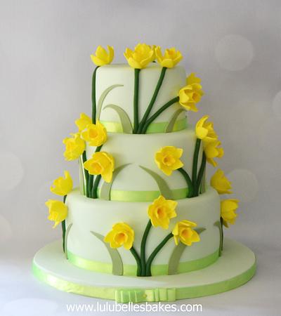 Daffodil cake - Cake by Lulubelle's Bakes