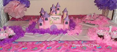 Princess Castle - Cake by Jenn