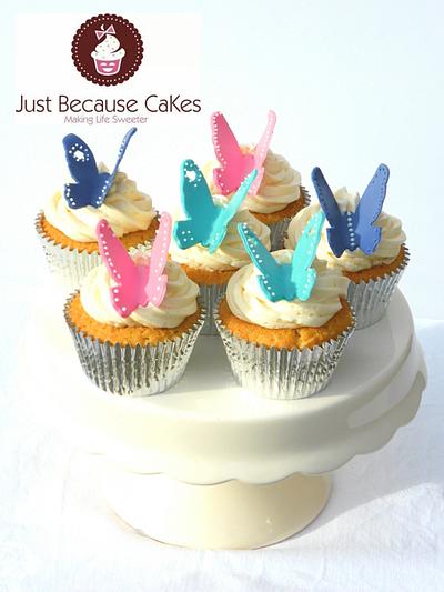 Butterflies - Cake by Just Because CaKes