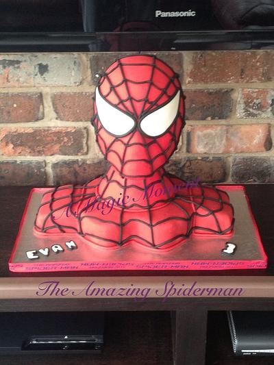 The Amazing Spiderman - Cake by Magicmoments