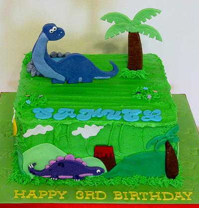 Dino Party - Cake by Cakes and Cupcakes by Anita