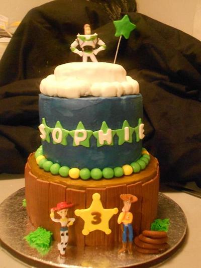 Toy Story  - Cake by Cakes by Kate
