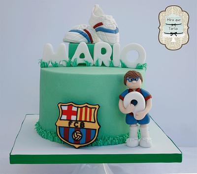 Soccer Cake - Cake by miraquetarta