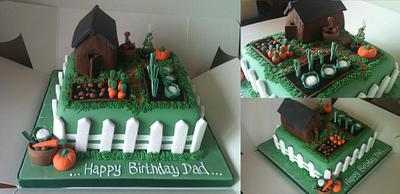 gardeners world - Cake by little pickers cakes