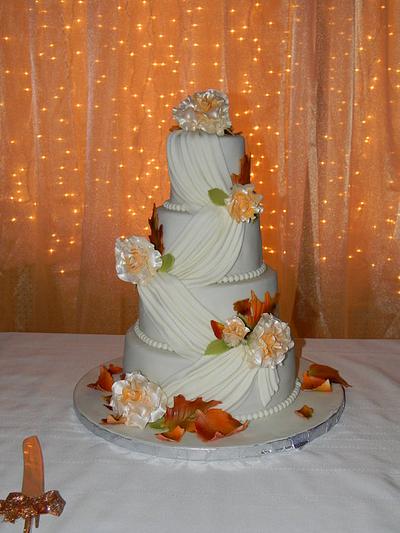 Fall Wedding - Cake by Rayette Mungaven