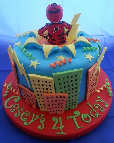 My Sons Power Ranger Cake - Cake by Kate