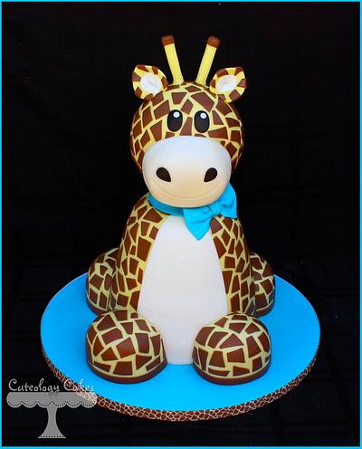 Giraffe Cake - Cake by Cuteology Cakes 