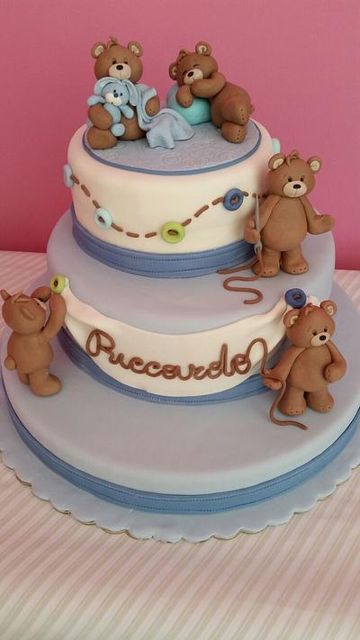 teddy bears  - Cake by Jenny Taormina 