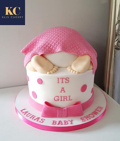 Baby Shower Cake - Cake by Klis Cakery