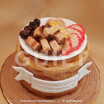 Pork Rice Cake - Cake by Guilt Desserts