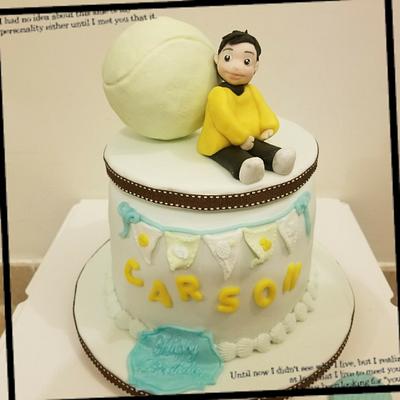Tennis ball cake - Cake by GSquare