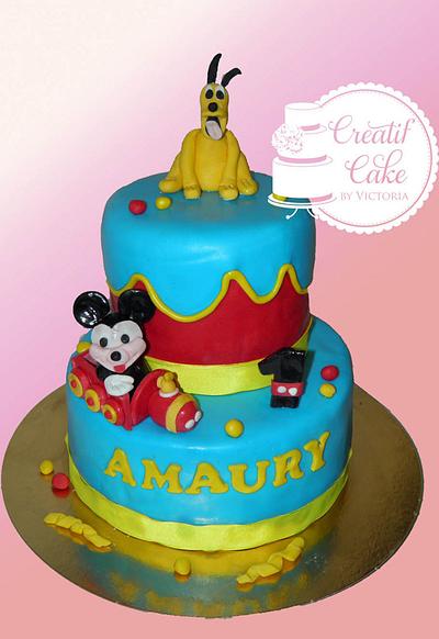 Mickey Cake - Cake by CREATIF CAKE by Victoria