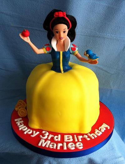 Snow White Doll Cake - Cake by Cis4Cake