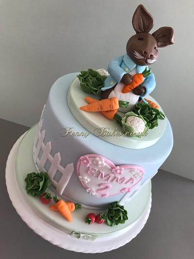Peter and his veggies!  - Cake by Penny Sue