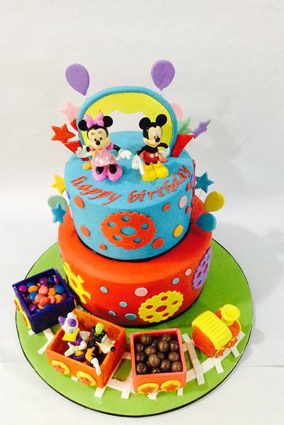 Mickey and Minnie Mouse Cake! - Cake by Signature Cake By Shweta