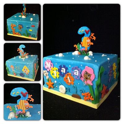 Bubble Guppies - Cake by The Buttercreamery